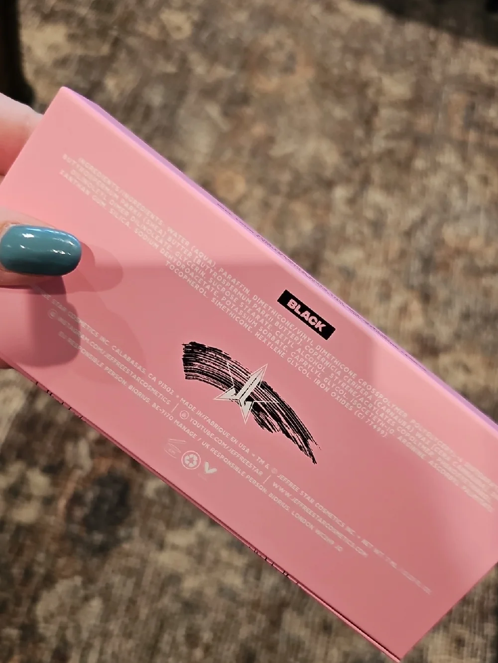 Jeffree Star Pink Black Mascara